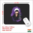 AXOLOR Design Satoru Gojo Gaming Mouse Pad for Office Laptop/Computer Non Slip Base Mousepad  (Multicolor)
