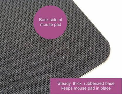 AXOLOR Desing NEVER GIVEUP & BELIVE IN YOUR SELF MOUSEPAD COMBO PACK OF 2 ( NEVER GIVE UP AND BELIVE IN YOURSELF Non Slip Base Mousepad