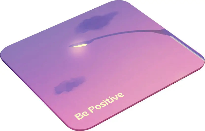 AXOLOR creation Streat Light Pink Color, Anti - Slip Base, High Durability Mouse Pad Non Slip Base Mousepad  (Pink)