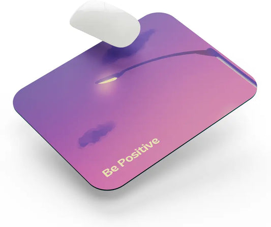 AXOLOR creation Streat Light Pink Color, Anti - Slip Base, High Durability Mouse Pad Non Slip Base Mousepad  (Pink)